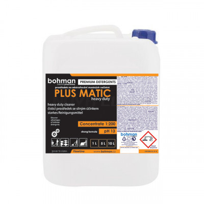 PLUS MATIC 5 L - čistiaci prostriedok so silným účinkom